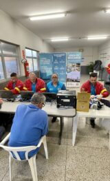 Bate-Coração atende mais de 30 caminhoneiros com exames e consulta médica