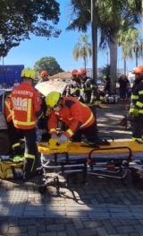 Renovias reforça ações preventivas com simulado, treinamento e orientação a motociclistas
