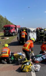 Renovias participa de simulado de acidente durante Semana Nacional de Trânsito em Mogi Guaçu